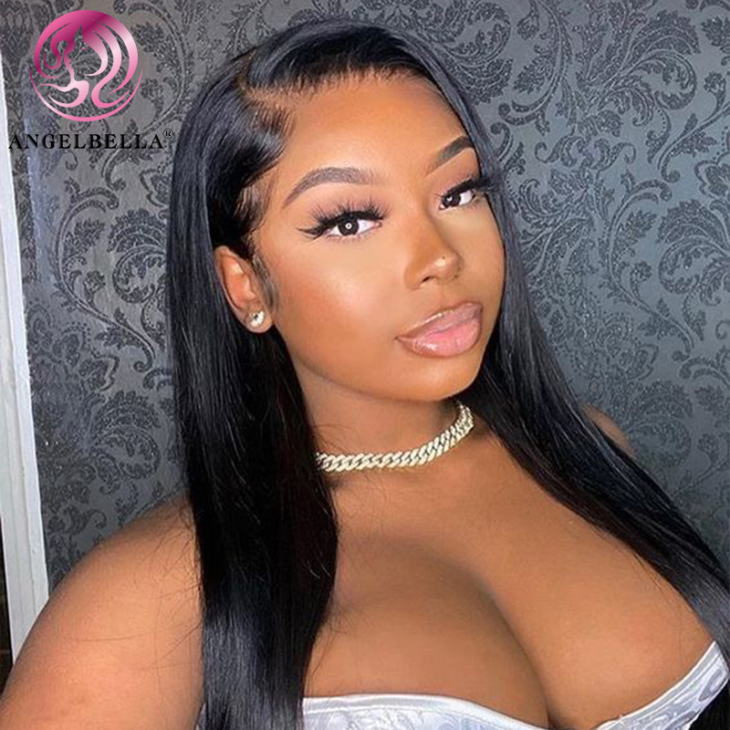 Angelbella Dd Diamond Hair Cheap Brazilian Wig Online 13x4 Lace Front Real Human Hair Wigs for Women