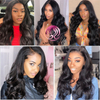 Angelbella Dd Diamond Hair Brasilian HD 13x4 Peluces de encaje frontal Cabello de encaje humano