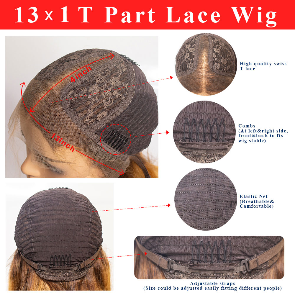 T Parte pelucas de cabello virgen pelucas de cabello virgen baratas 100 pelucas de cabello humano