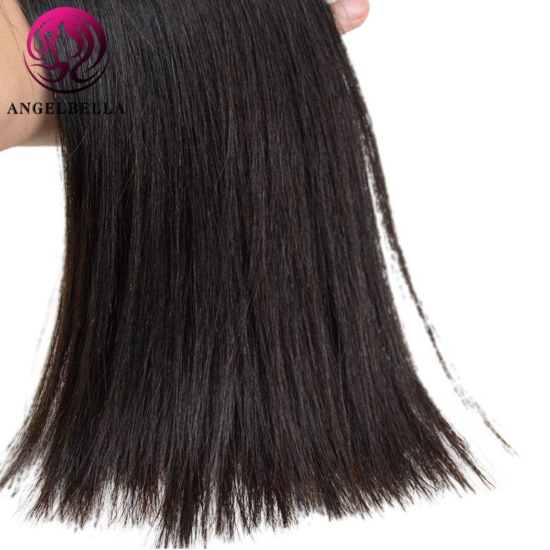13x4 frontal de encaje con paquetes remy cabello