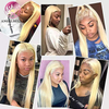 Angelbella Queen Doner Cabello virgen brasileño 613 Bundles de cabello crudo y recto 