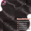 Angelbella Queen Doner Cabello virgen brasileño 1B# ola de cuerpo sin procesar Huamn Hair Bundles
