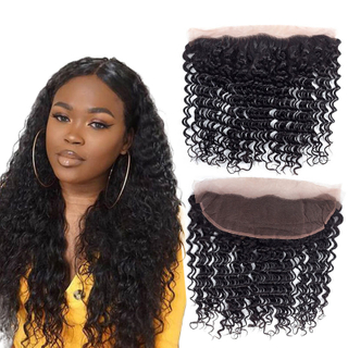 Peluca de cabello humano frontal de encaje suizo