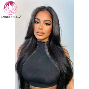 Angelbella Queen Doner Virgin Hair Best Hd HD Full Lace Full Frontal Hair Wigs in the World