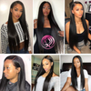 Angelbella DD Diamond Hair 13x4 HD PAGO frontal Cabello humano Cabello liso Peluces delanteros