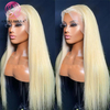 Angelbella Queen Doner Cabello virgen 13x4 613 HD CABLEZA Frontal Rubio Humano HD Pelucas frontales 