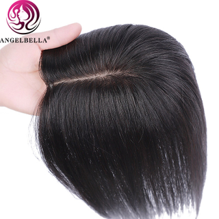 Cierre de encaje transparente 4x4 tejido de cabello humano