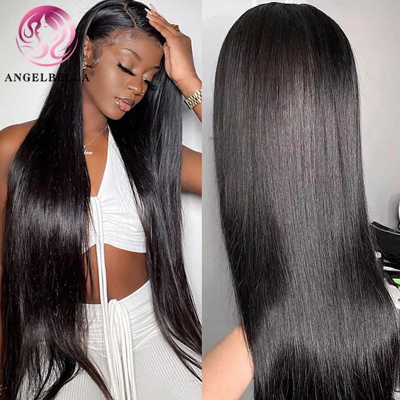 Angelbella DD Diamond Hair Hd Lace Best Lace Browling Wig Real Human Hair Lace Frontal Wigs