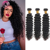 Angelbella Queen Doner Virgin Hair 10a 24 pulgadas 1b# ola profunda en bruto vietnamita Bundles 