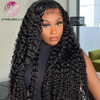 Angelbella Queen Doner Virgin Hair 13x4 Black HD Lace frontal Deepa Deep Hair Wig