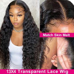 Prepilado HD Swiss Transparente Cierre de encaje Human Hair Wig