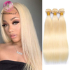 Angelbella Queen Doner Virgin Hair Raw Brasil 613# Straight 100% Human Hair Bundles