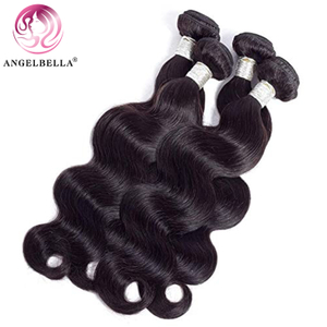Angelbella Queen Doner Cabello virgen Brasil Body Wave Human Hair Bundles