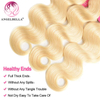 Angelbella Queen Doner Virgin Hair 613 Body Wave Brasil Brasil Raw Virgin Cutícula Alineado Bundles de cabello humano 