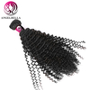 Cabello virgen crudo Kinky Curly Hair Packles Weave 10 pulgadas de 30 pulgadas Extensiones de cabello humano Weave 